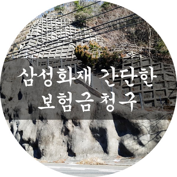 삼성화재 보험금청구 이제 어플로 간단히 하세요