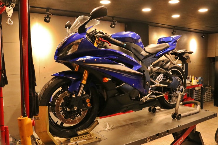  07` YZF-R6 전체점검 및 시동불량 수리 - [바이킹넷 대전점 길스개러지]