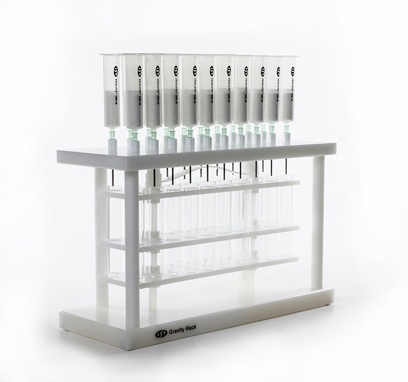 [Biotage]-Biotage Gravity Rack / 중력을 이용한 SPE Cartridge Stand와 ...
