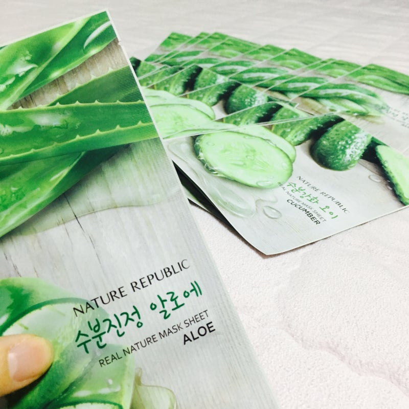 네이처리퍼블릭 수분마스크팩 10+10 행사!!