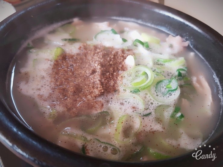 문막 다래순대국밥으로 해장