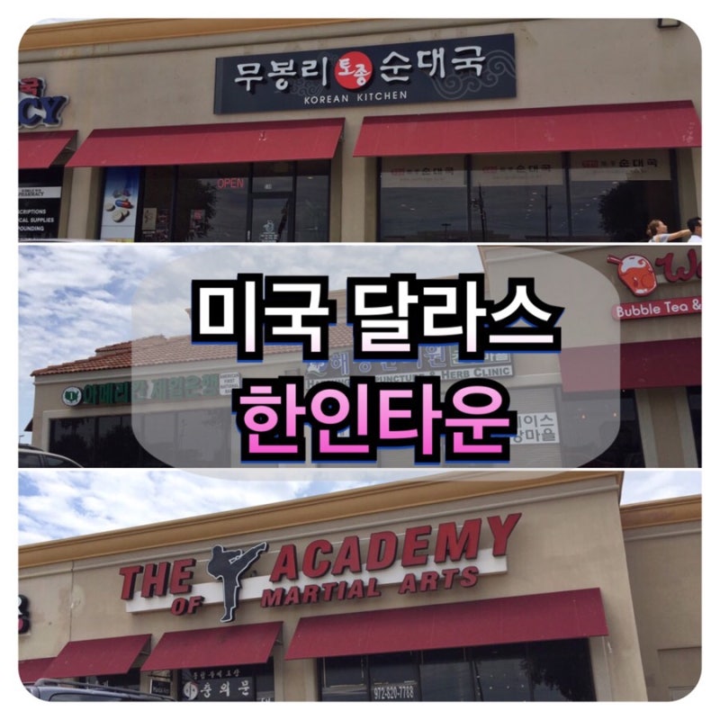 달라스(Dallas) 한인타운 탐방/한식당/태권도/한의원 다 있어요~ : 네이버 블로그 달라스(Dallas) 한인타운 탐방/한식당/태권도/한의원 다 있어요~ : 네이버 블로그