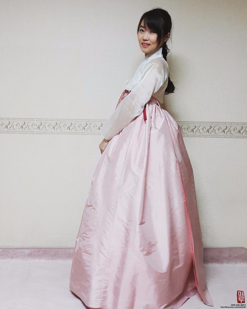 벚꽃 분홍 봄한복 세 벌 : 네이버 블로그, image size:800x1000