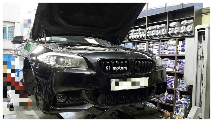  BMW정비센터 K1모터스 535i 브레이크의 떨림과 소음 수리