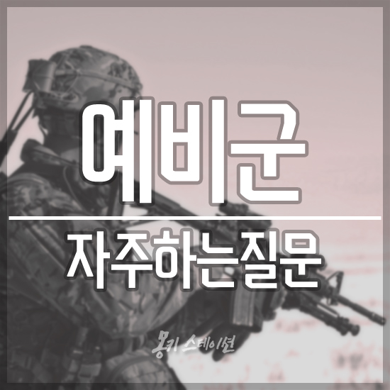  예비군 동원지정 동원미지정 확인 방법 및 차이점