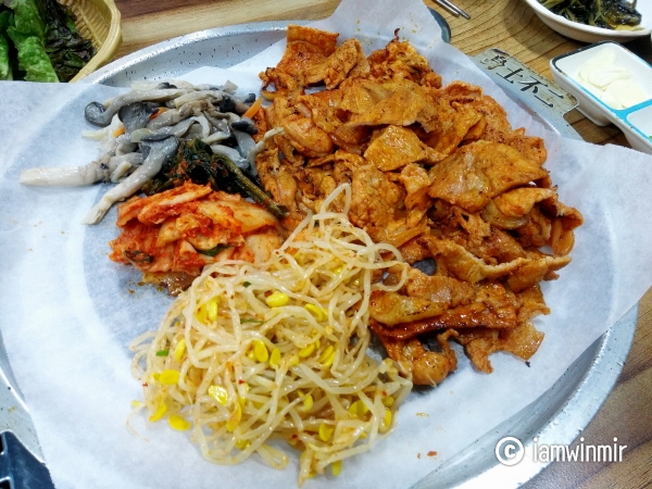 [가산 맛집] 가성비 좋은 불고기 정식 : 곰배령