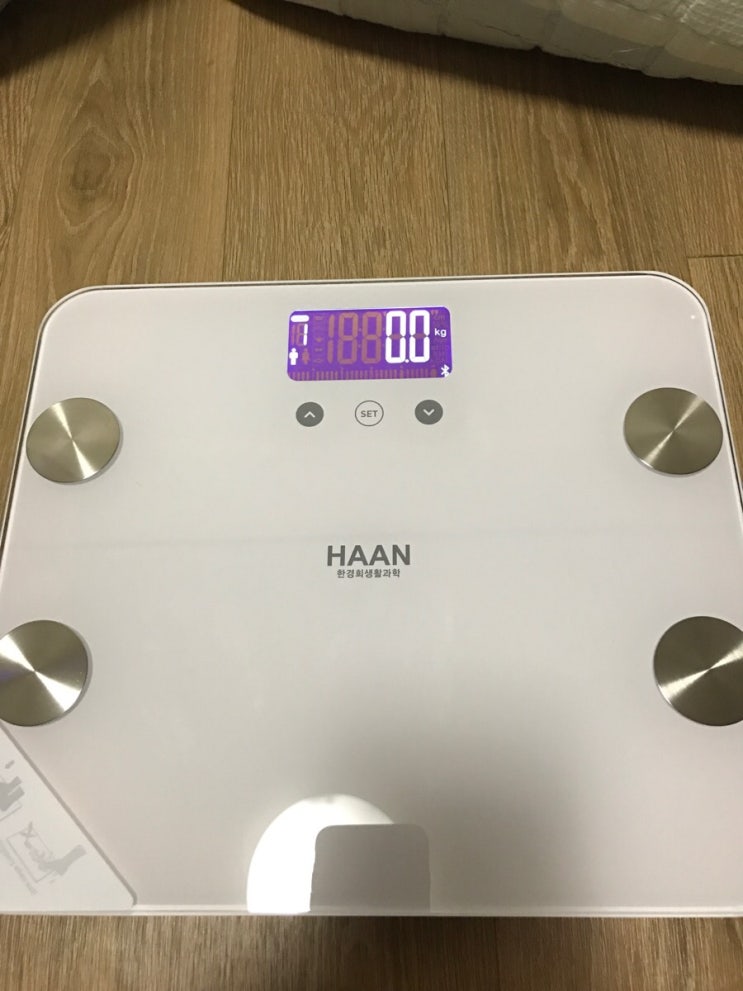 한경희생활과학 스마트 체중계
