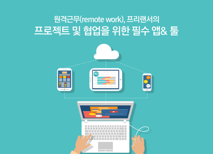  원격 근무를 지향하는 자들에게 필요한 클라우드 기반 앱들