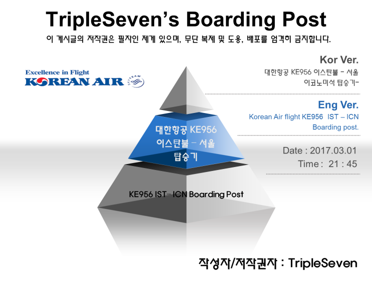  [TripleSeven/탑승기] 대한항공 A330-223 이스탄불 - 서울 탑승기 - (2)