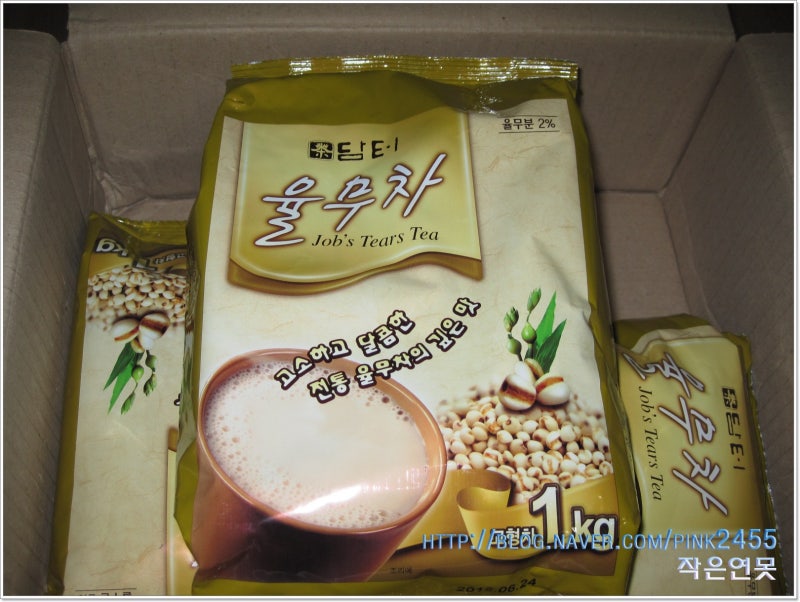[멘토링] 음료는 한 잔 꼭 필요(필수품) 오늘은 담터 율무차. 4