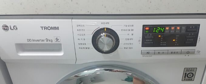 LG 드럼세탁기 사용법
