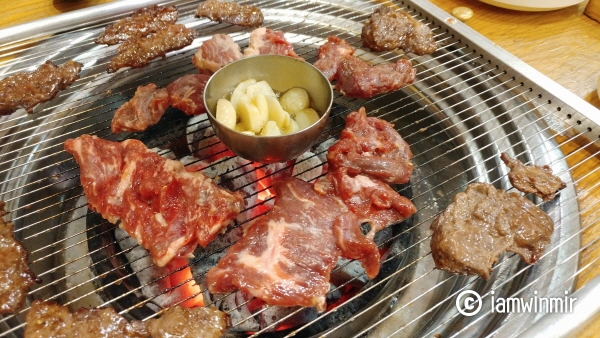 [경기 수원 맛집] 로또복권 주는 참숯 소고기 전문점 : 올소올소