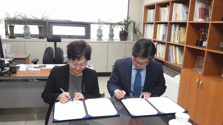  자원봉사학교(염광여자메디텍고등학교) 협약 진행