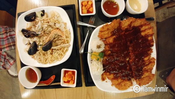 [수원역 맛집] 엄청난 크기의 왕돈가스 : 홍익돈까스