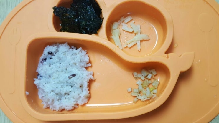  배달이유식에서 유아식으로!(마더스로렐라이 흡착식판)