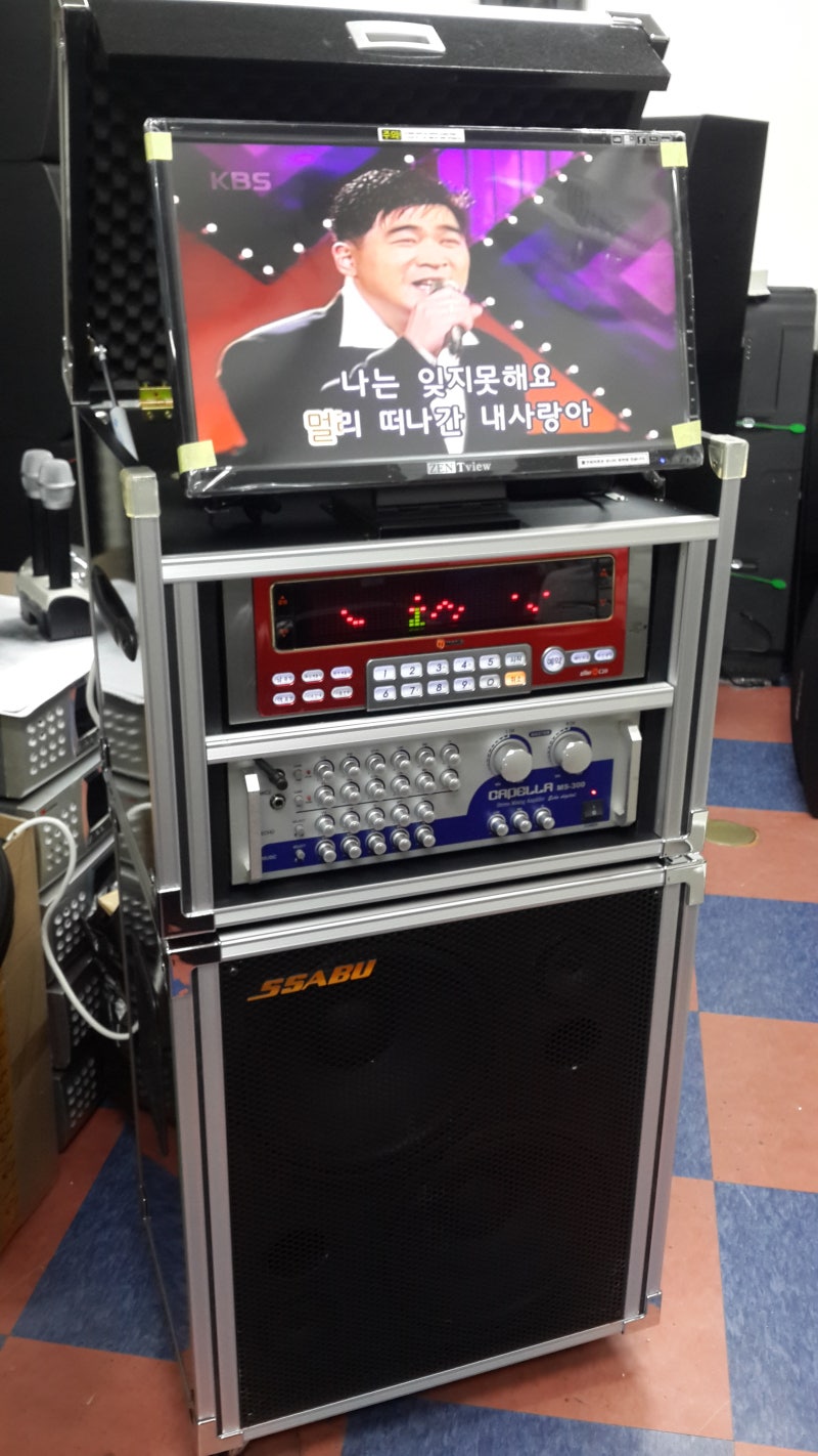 가정용 중고 이동식 노래방기계 태진 반주기 c20 일체형 노래방기기 [노래방신곡 태진 금영 업데이트 매입] : 네이버 블로그