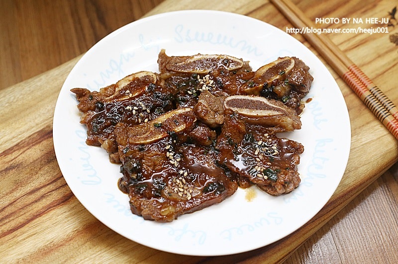 LA양념갈비 만드는법 시판소스로 맛있게 양념하는법~