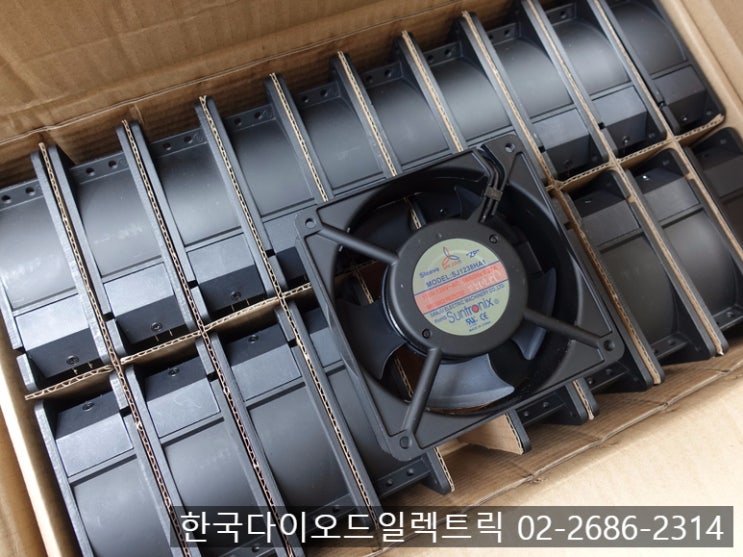  [판매중] SJ1238HA1 / 120x120x38 / SUNTRONIX AC FAN