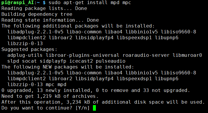 라즈베리파이에 Music Player Daemon(MPD) , Client(MPC) 설치하기 : 네이버 블로그