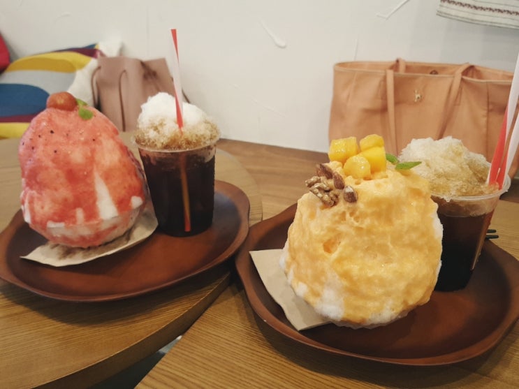  [노량진카페] 도쿄빙수 (토마토빙수& 복숭아빙수)
