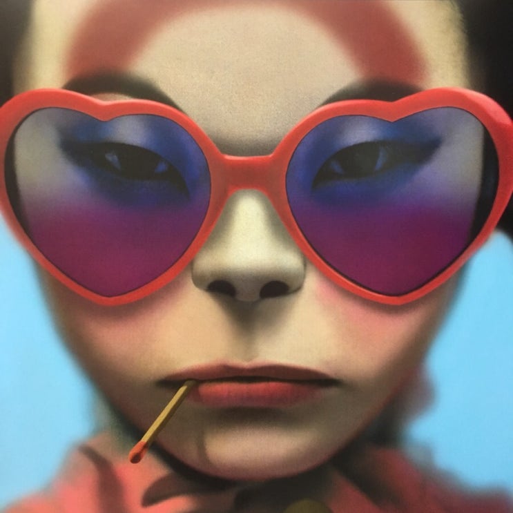  [LP, 엘피] Gorillaz(고릴라즈) - Humanz (디럭스 아트북 바이닐)