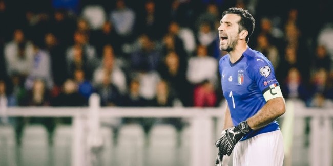 잔루이지 부폰, 이탈리아 국가대표 데뷔 후 처음으로 아주리 홈 유니폼을 입다!