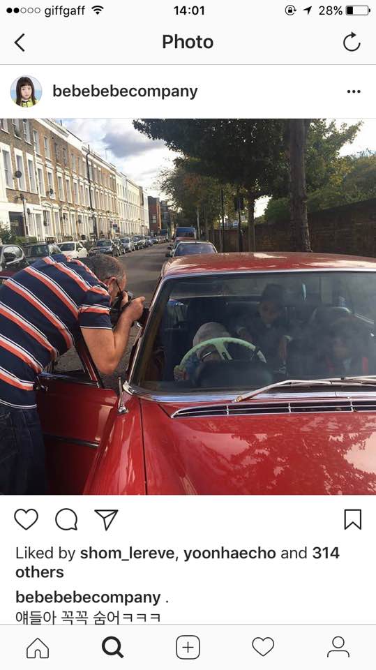 룩북촬영, 촬영대행, 베베베베 런던촬영, 