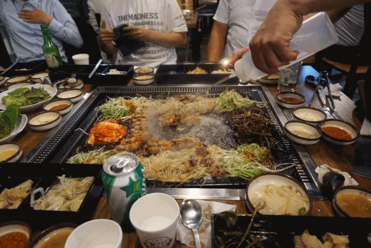  용인 수지 동천동 맛집, 둘넷째주 목요일 소주 무한리필 - 숙돌삼