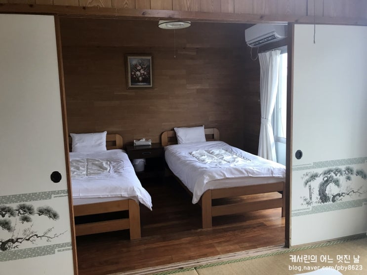 오키나와 여행 ⑪ 오키나와 중부 만좌모 숙소 펜션 크리스탈인 온나 (Pension Crystal Inn Onna)