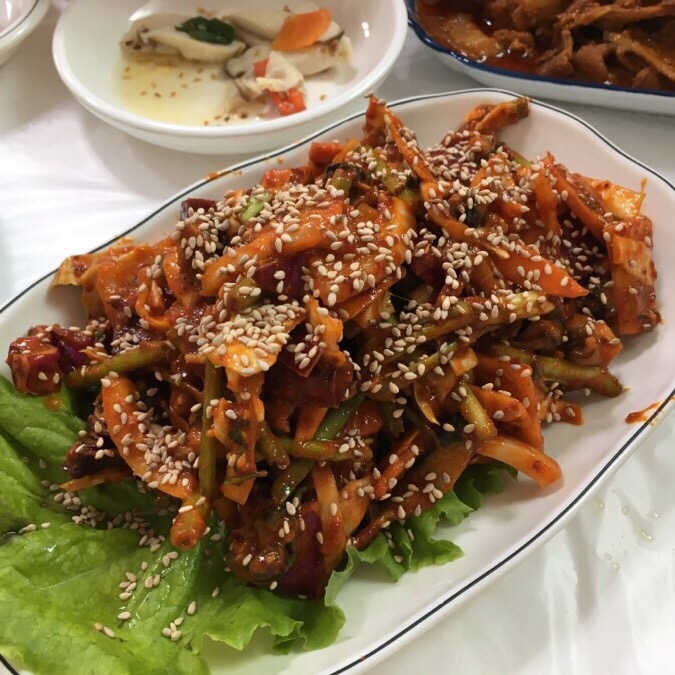  서천 금강식당, 우어회 우렁쌈밥정식 맛나요