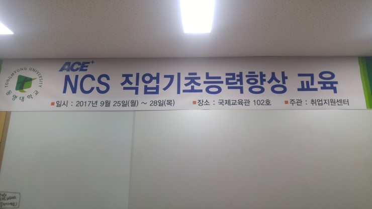 [NCS] 동명대학교 NCS 직업기초능력 향상과정 문제해결능력, 조직이해능력 - 이민성강사  