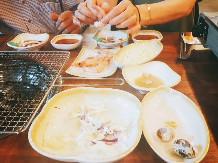  진천동 조개구이 무한리필 조개시대