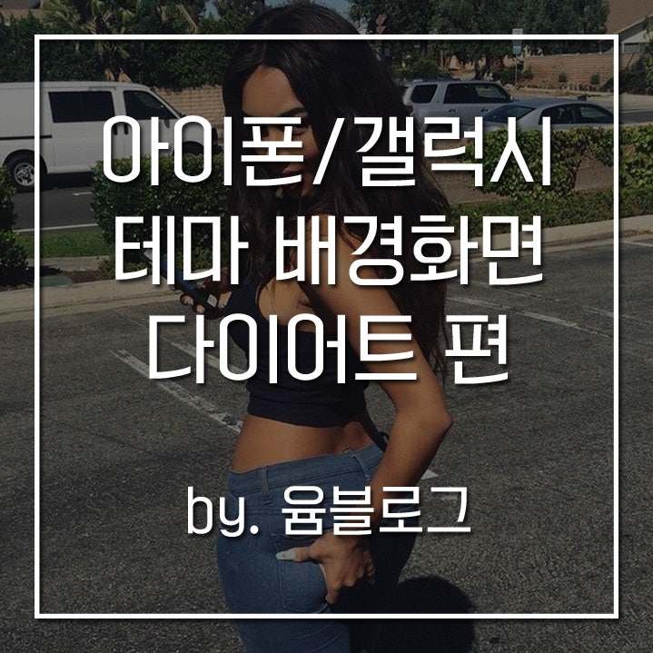 아이폰 갤럭시 다이어트자극 사진 배경화면 고화질 네이버 블로그