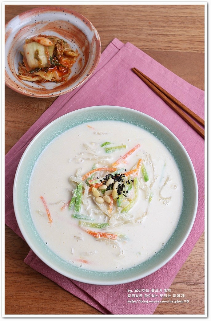  고소한 잣칼국수 공영홈쇼핑 홈쇼핑 가평잣~