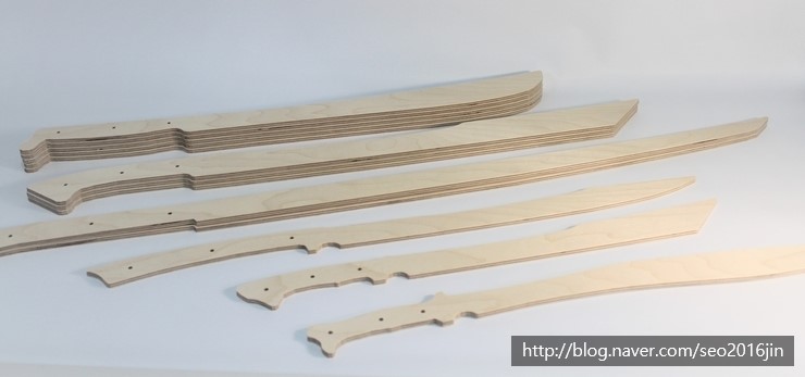  [인천목재가공] 영화촬영 소품용 자작합판 CNC 가공 - 합판 CNC 가공 
