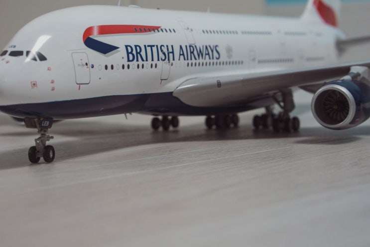  Gemini200 Airbus A380-800 1:200 British Airways 영국항공 G-XLEB 다이캐스트 모형