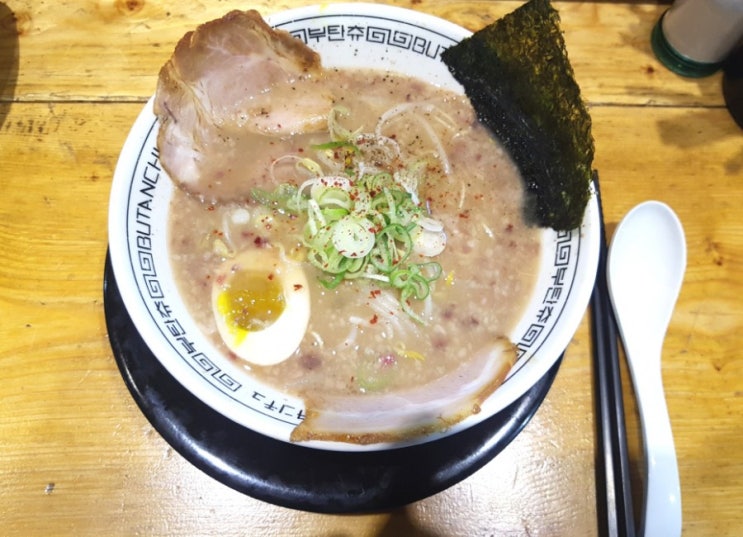 (부탄츄)신촌 라멘 맛집/혼밥/맛있는 라멘:)