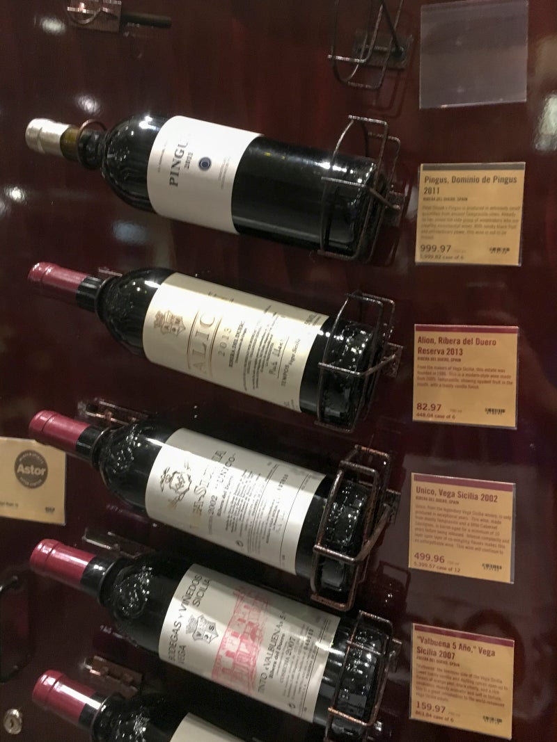 Unico, Vega Sicilia  Astor Wines & Spirits
