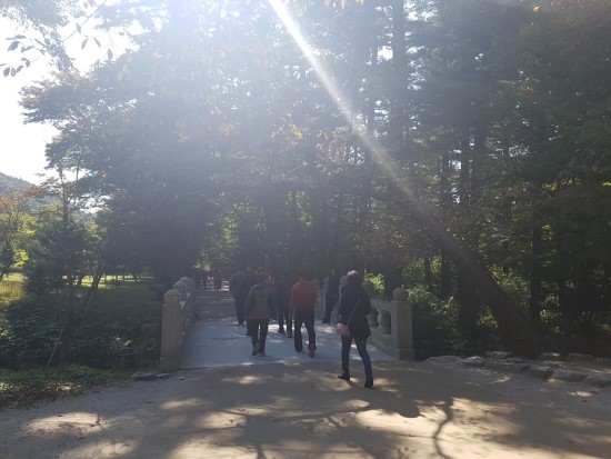  가을여행 내소사.채석강에 다녀오다.예산고등학교 친구들과~