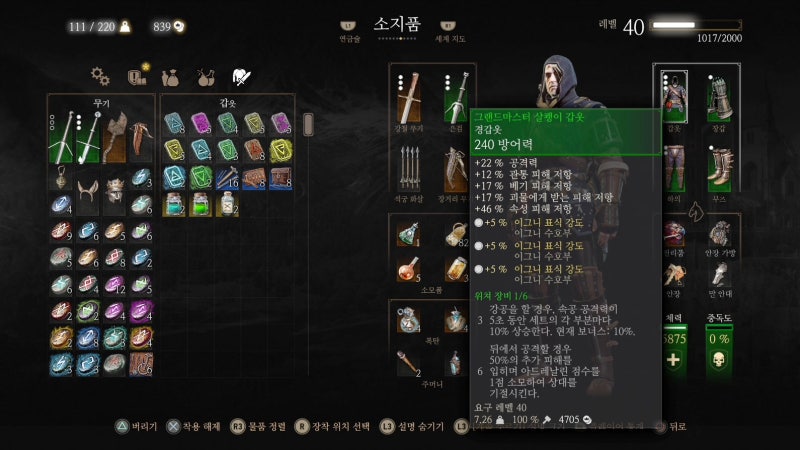 Ps4 위쳐3 살쾡이교단 장비도면 입수법 네이버 블로그