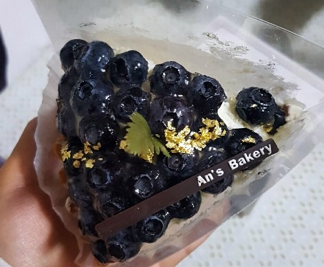  안스베이커리 케이크 눈으로 먹어요