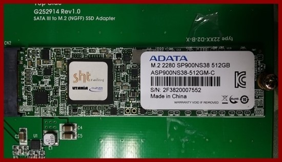  ADATA M.2 2280 SP900NS38 512G