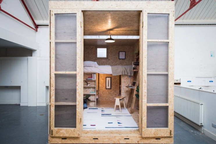 임시주거시설 개념의 초경량주택 초소형주택 아이디어