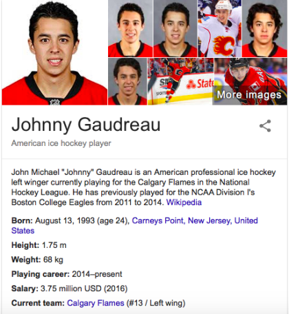 Johnny Gaudreau - Wikipedia
