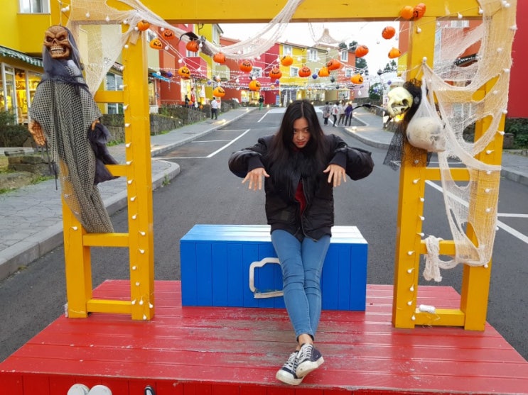  제주여행 4일차 조천읍 할로윈데이 와산스위스마을편