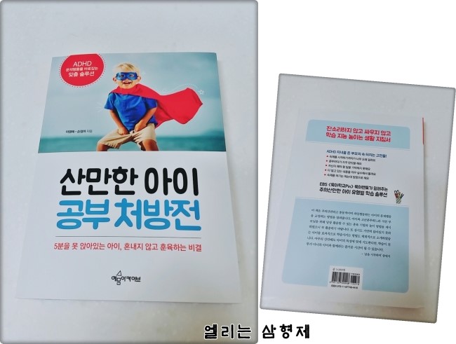  [자녀교육] 산만한 아이 공부처방전, ADHD 문재행동을 바로잡는 맞춤솔루션[서평]