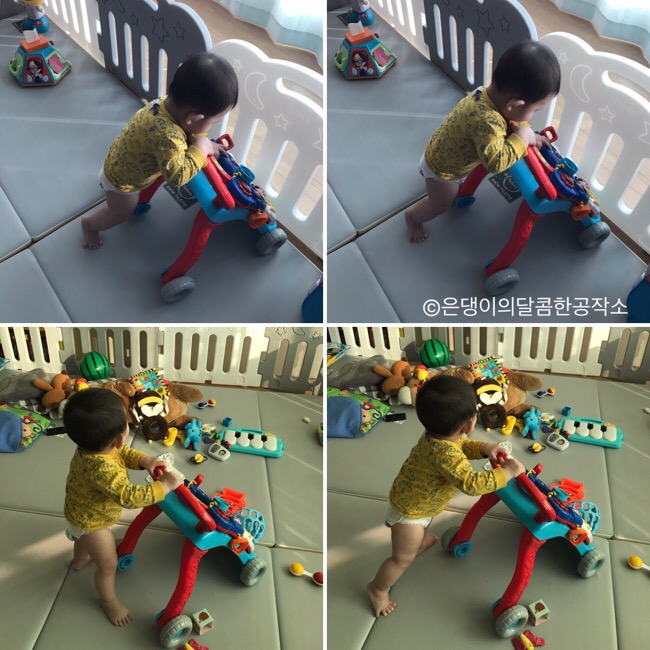 육아템 브이텍 걸음마보조기 영어버전 삼만원 초반대 구입완료!!