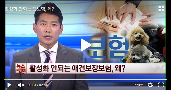 활성화 안되는 펫보험, 왜? - WQW 한국경제TV