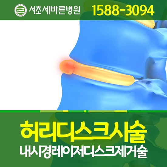 허리 디스크 치료법 : ‘허리 내시경 7