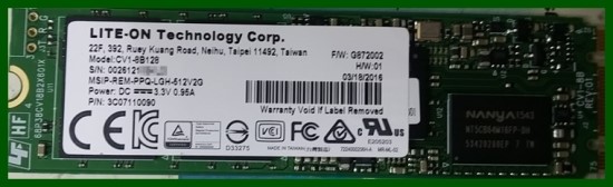 LITE-ON CV1-8B128     SSD 128G m2 SATA